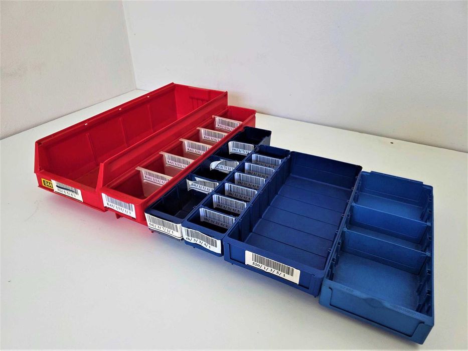 Pojemnik Plastikowy Kuweta 50x8x9cm Skrzynka Kosz Magazyn Warsztat