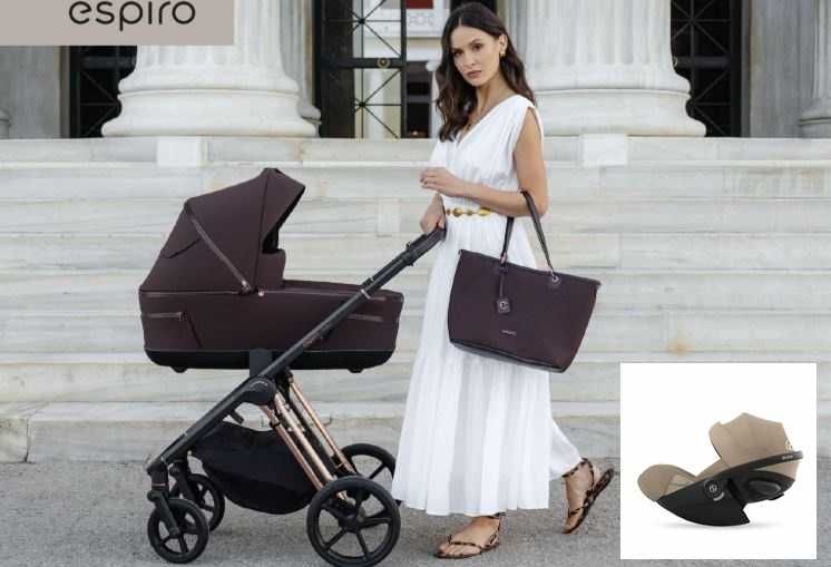 Wózek Espiro Miloo promocja zestaw kompletny nowa kolekcja