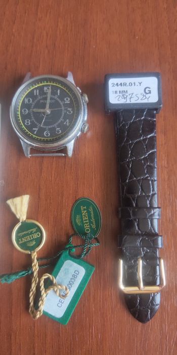 Часы Casio, Полет электронные, механические, кожаный ремешок.