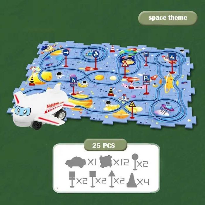 трек-пазл Rail Car Space