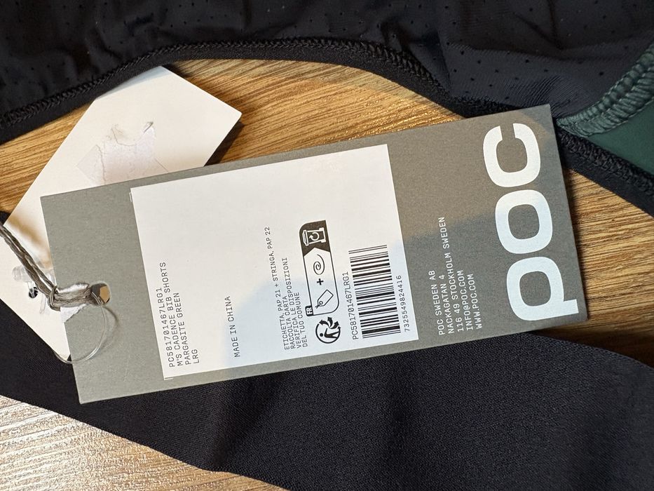 Spodenki rowerowe POC Cadence - NOWE - rozm. L