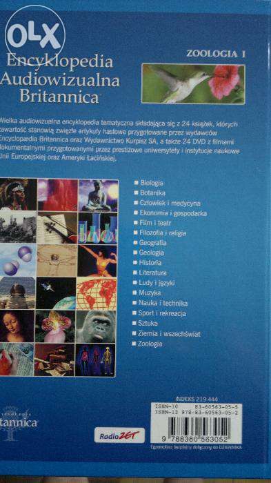 WSPANIAŁA Encyklopedia Audiowizualna BRITANNICA 24 tomy!