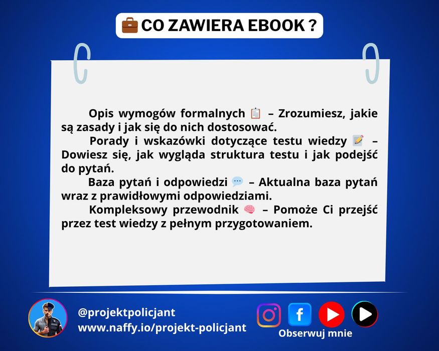 Test wiedzy do Policji - Odpowiedzi na pytania - Aktualna baza 2026