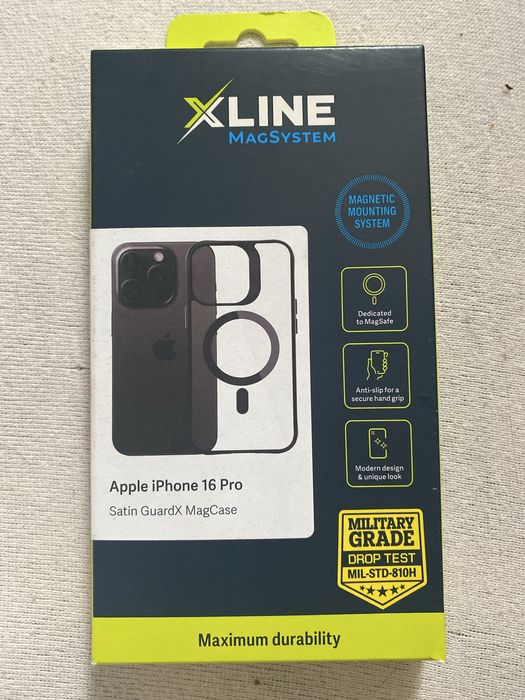 Etui Satin GuardX MagCase iPhone 16 pro