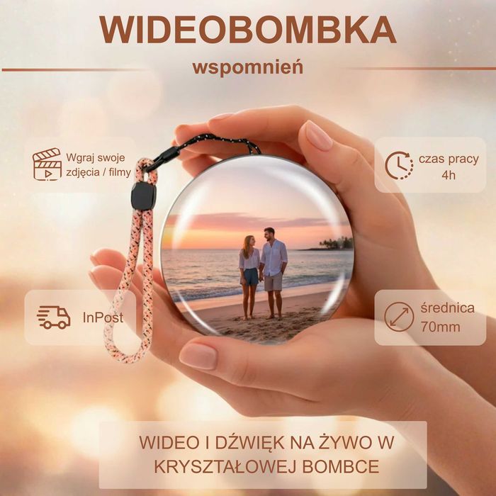 Wideobombka | Wideo bombka | Prezent na Walentynki