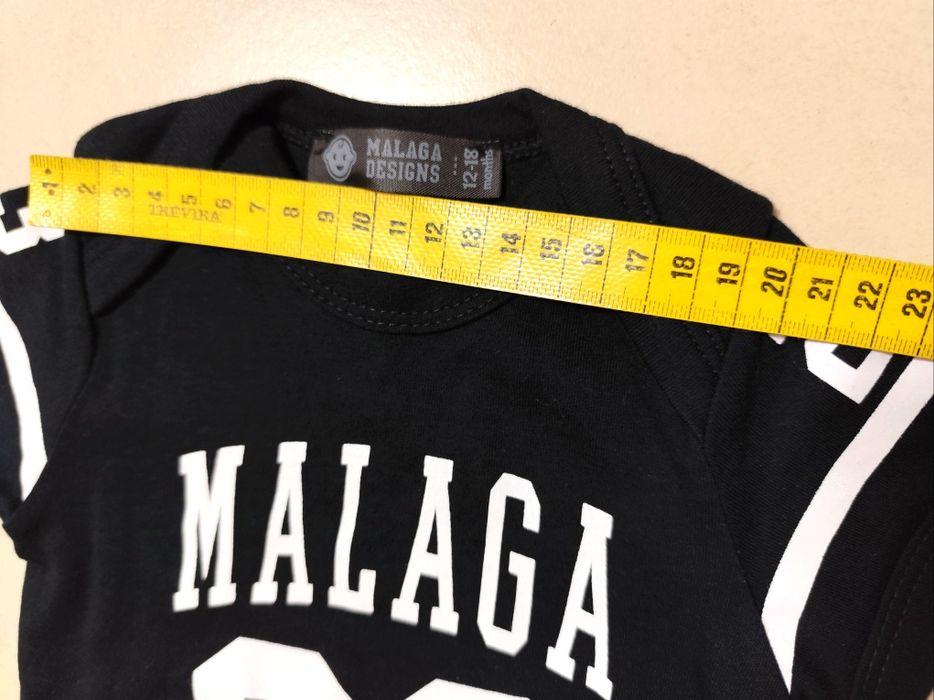 Body para Rapaz - Malaga Designs (Novo - 12-18 meses)