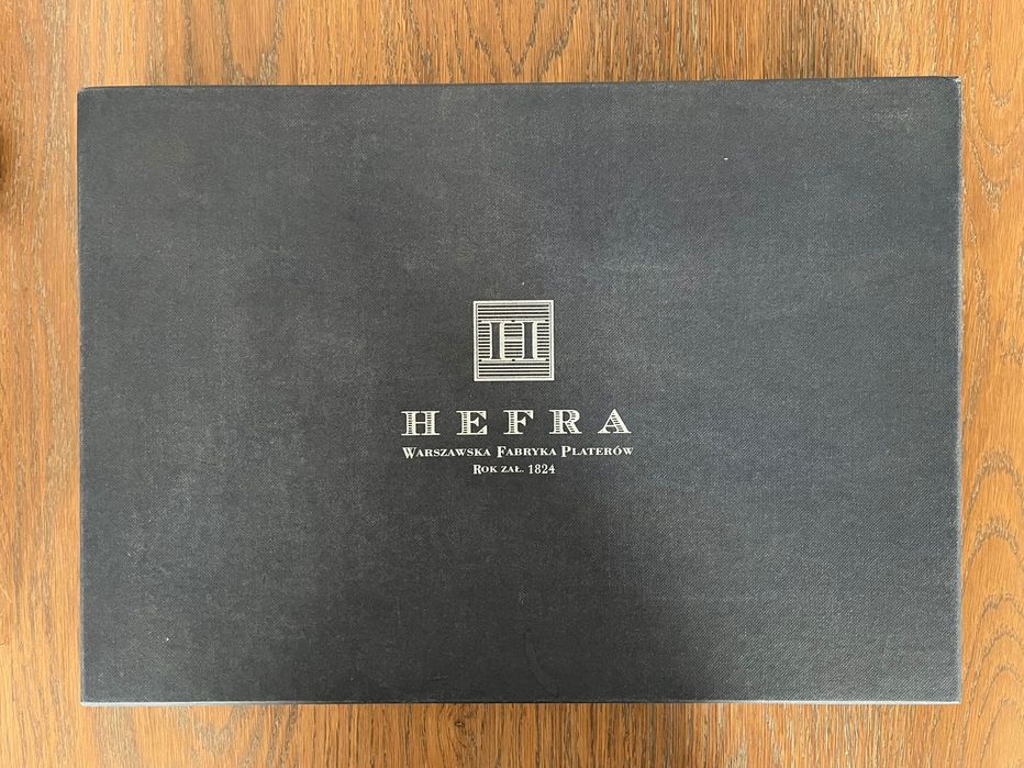 Hefra Zestaw posrebrzanych sztućców obiadowych - 24 szt. (Romański)