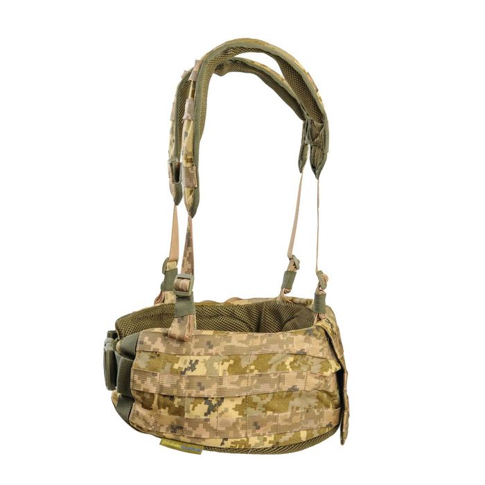 Ремінно-плечова система WARBELT без підсумків в кольорі піксель