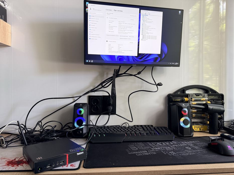 Компьютер ігровий mini Lenovo Ryzen 3 16ddr ssd 256 Vega8 4 gb WiFi