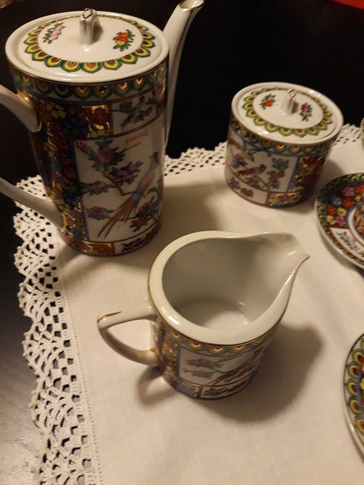 Serviço de café antigo feito na China