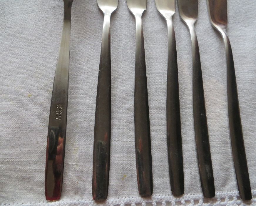 Facas p/ peixe D´Art, inox 18/10 - Total 6