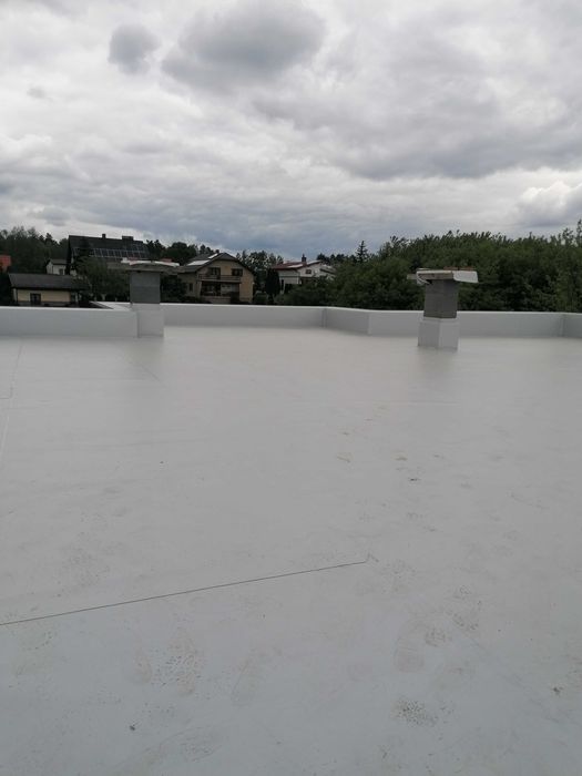 Dachy płaskie membrana pcv