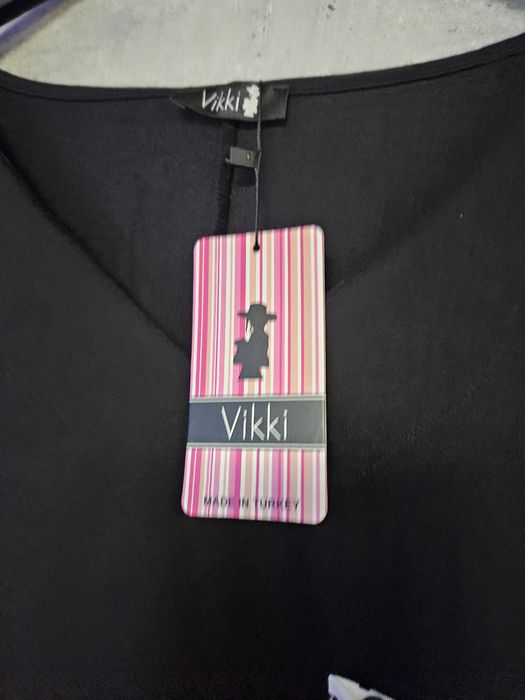 Nowa z metką tunika czarna turecka Plus Size
