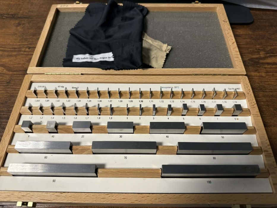 Zestaw płytek wzorcowych