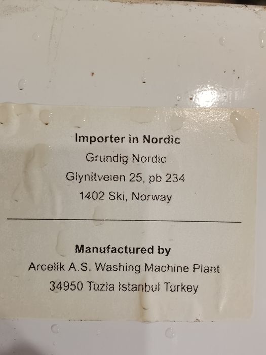 Запчастини для пральної машини