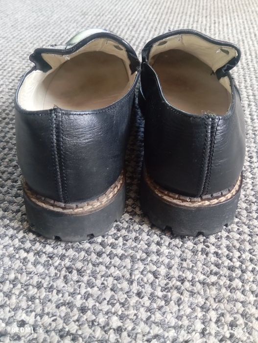 tradycyjne, austriackie półbuty folkowe ( Trachten / Haferlschuh), wyprodukowane przez markę Geier Wally  r. 42