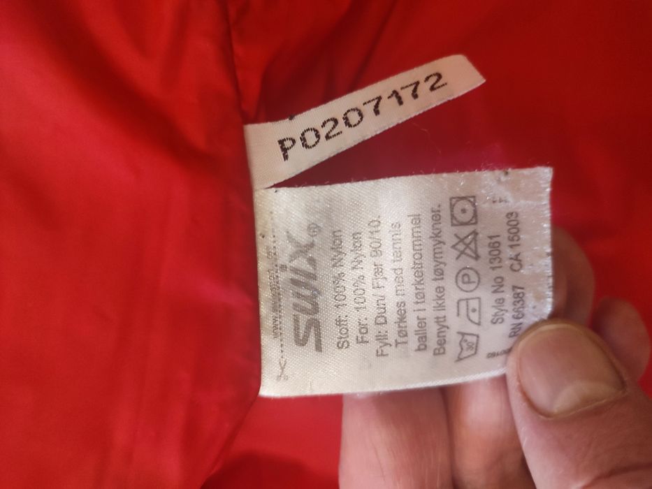 SWIX NORWAY XL/XXL пуховик парка зима