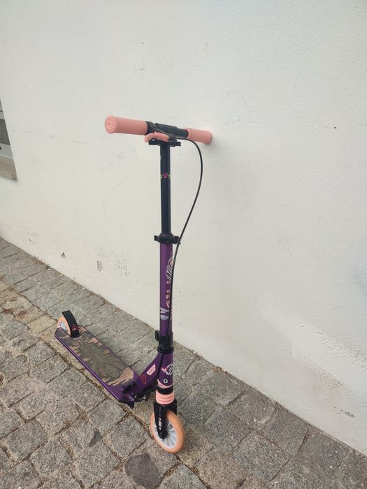 Trotinete com Travão no Guiador e Suspensão Criança MID 5 Violeta