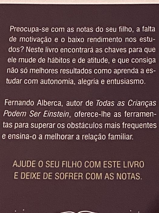 Livro - Adeus ás más notas