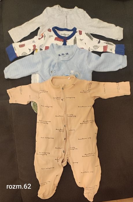 Ubranka niemowlęce rozm. 62