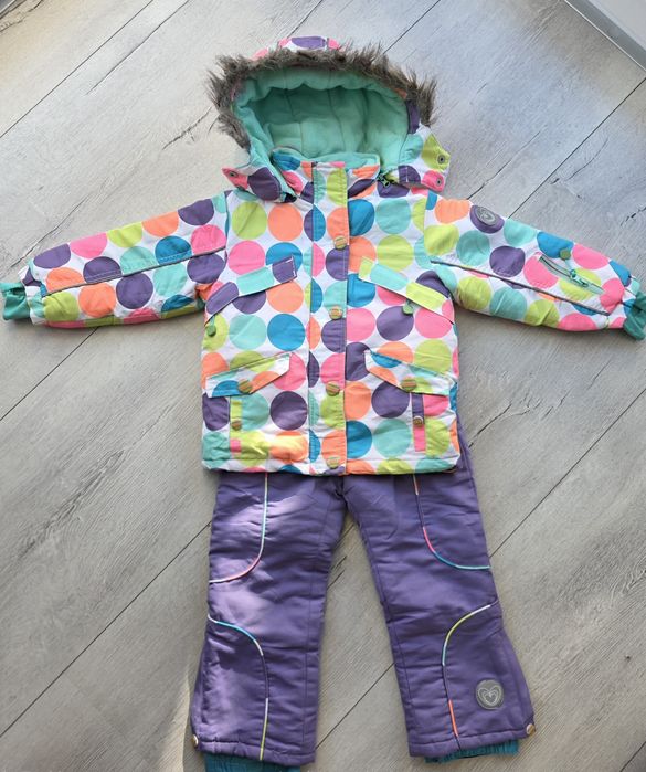 Smyk kombinezon zimowy, kombinezon narciarski dla dziewczynki