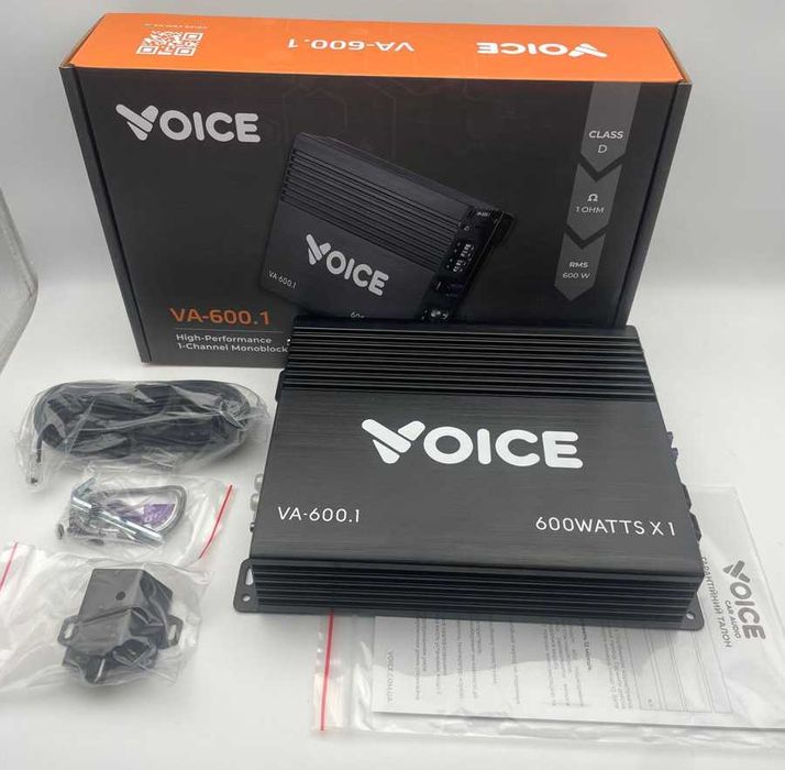 Усілітель звуку моноблок 1 канал на саб 600ват усілок для сабвуфера