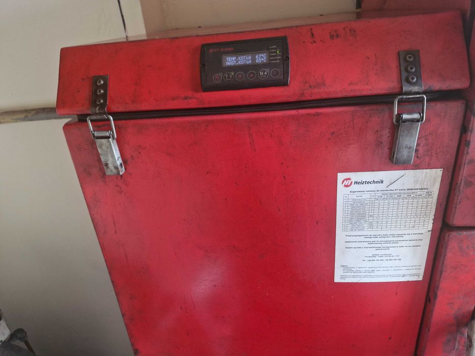 Zestaw do spalania ekogroszku