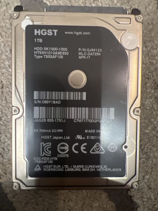 Ssd диски с Европы разные марки и размеров480/500/1т