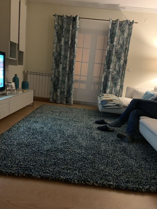 Carpete  200x270 tom perdominante azul