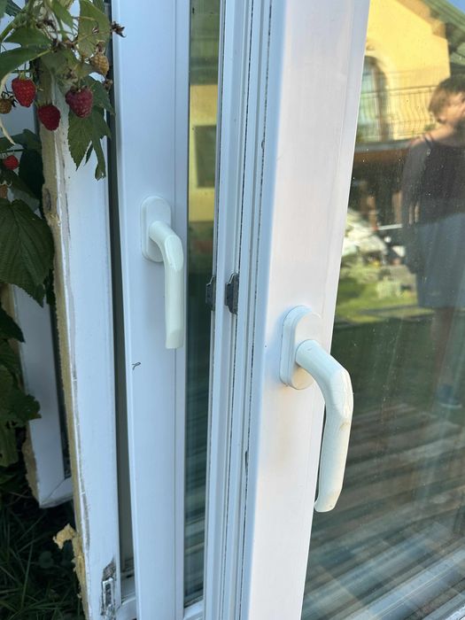 Okna PCV po demontazu ni