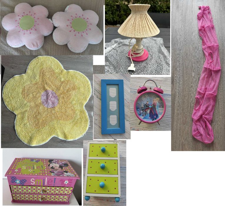 Lote decoração criança (gato Preto, Pier Import)