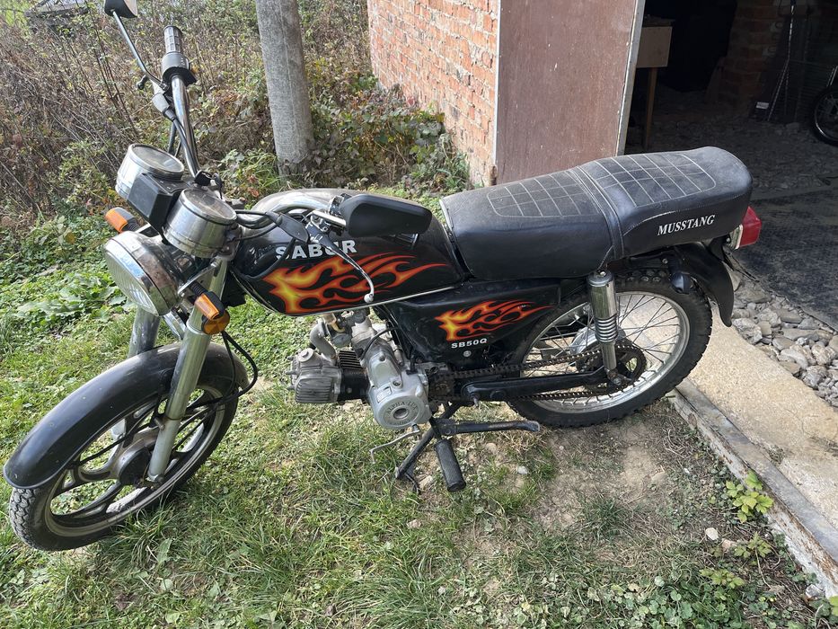 Продам мотоцикл Альфа Сабур мустанг