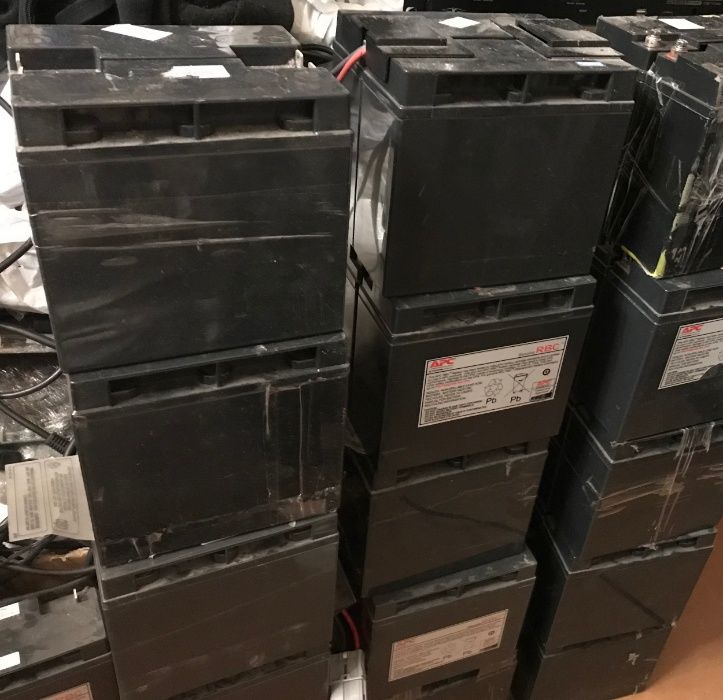 Гелевые аккумуляторы 12V 18Ah для бесперебойника APC