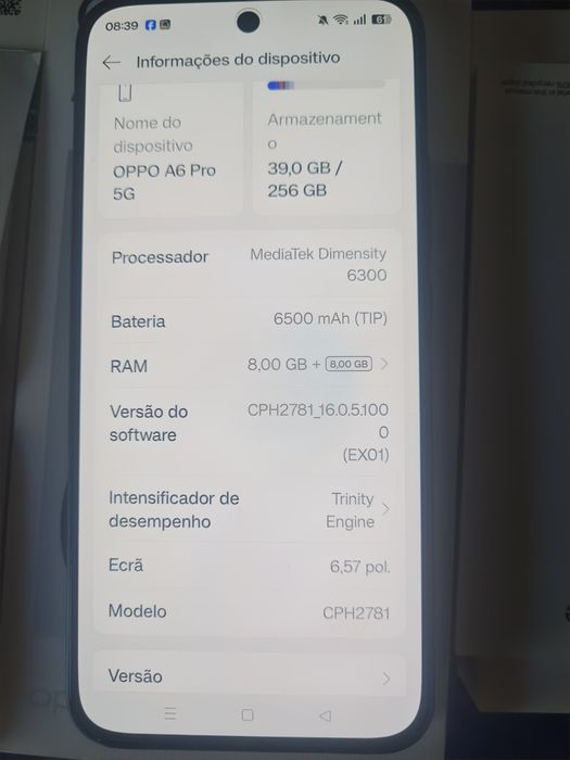 Telemóvel OPPO  A6 PRO 5G