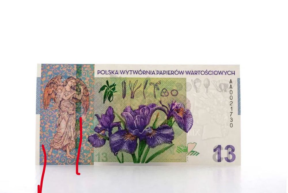 Banknot testowy Demeter PWPW 13