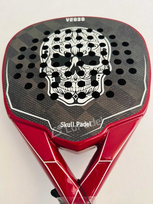 Ракетка для Падель (Padel) тенісу – Skull Padel V2030 Black Red 15K