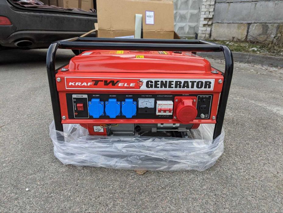 Бензиновый генератор Kraftwele 6500