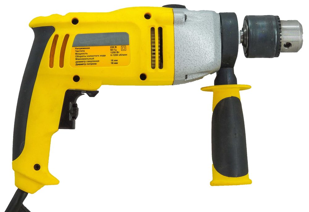 Дрель ударная с 16 патроном, дриль-міксер, без упаковки, уценка.