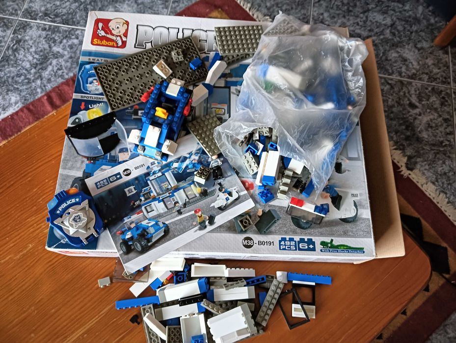Lego POLICE CARS - Sluban