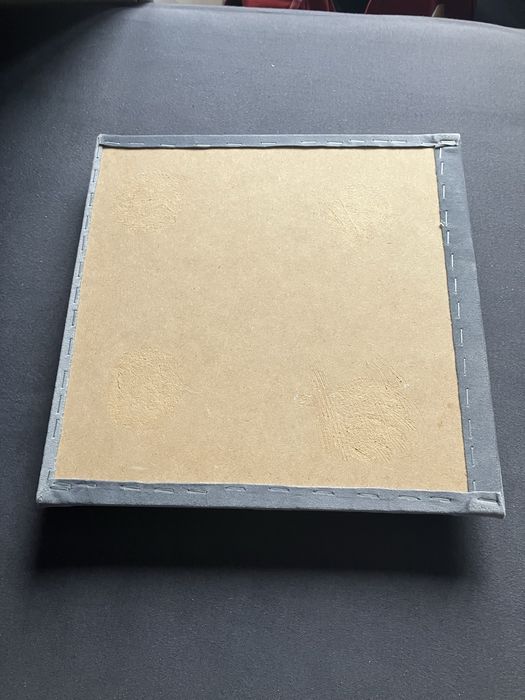 Panel tapicerowany, szary, 30x30