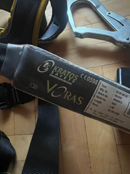 Singing Rock uprząż Kratos OLYMPE-S2 2m – zestaw do pracy na wysokości