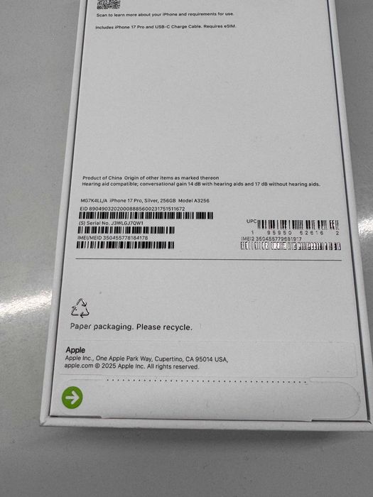 iPhone 17 Pro 256GB NOWY Topcase Vivo *Raty 0%