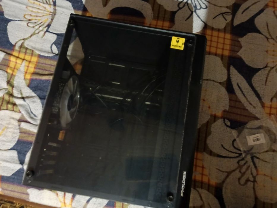 Корпус Prologix E113 Tempered Glass & Mesh Black — НОВИЙ