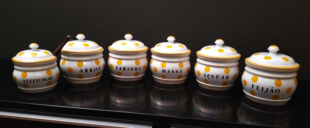 Peças de loiça de porcelana Spodart – Bolinhas, individual ou conjunto