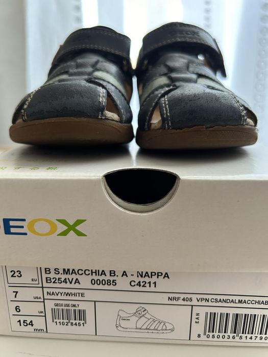 Sandały dla chlopca Geox rozm 23