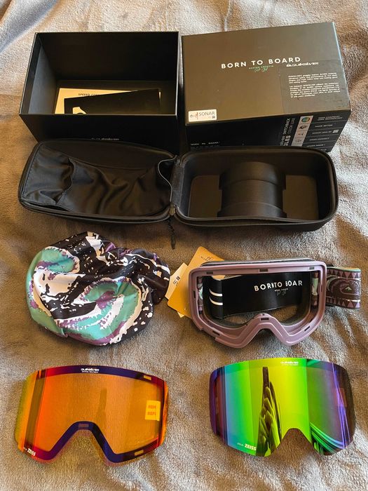 QuikSilver switchback edição especial NOVO Ski Neve Snowboard