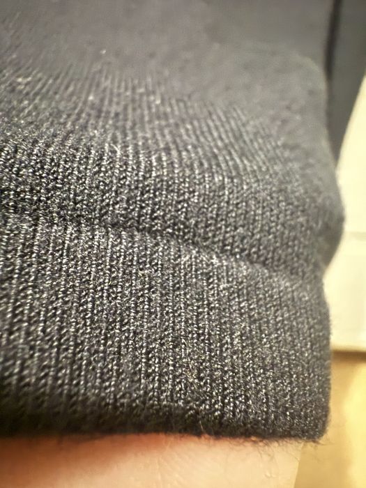 Czarna dzianinowa bluzka r. S/M