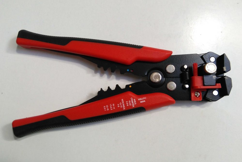 Alicate de cravar conector fio elétrico, ferramenta multifuncional