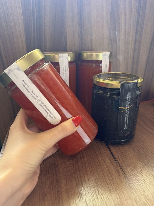 Знижка!Ікра лосося червона