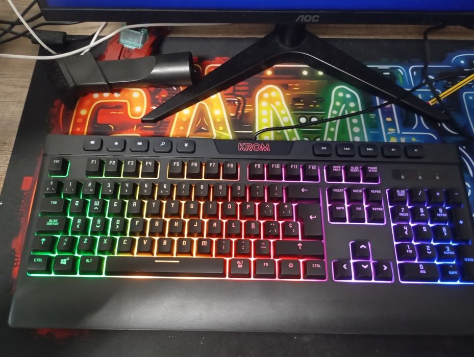 Teclado membrana + rato da Kalyos